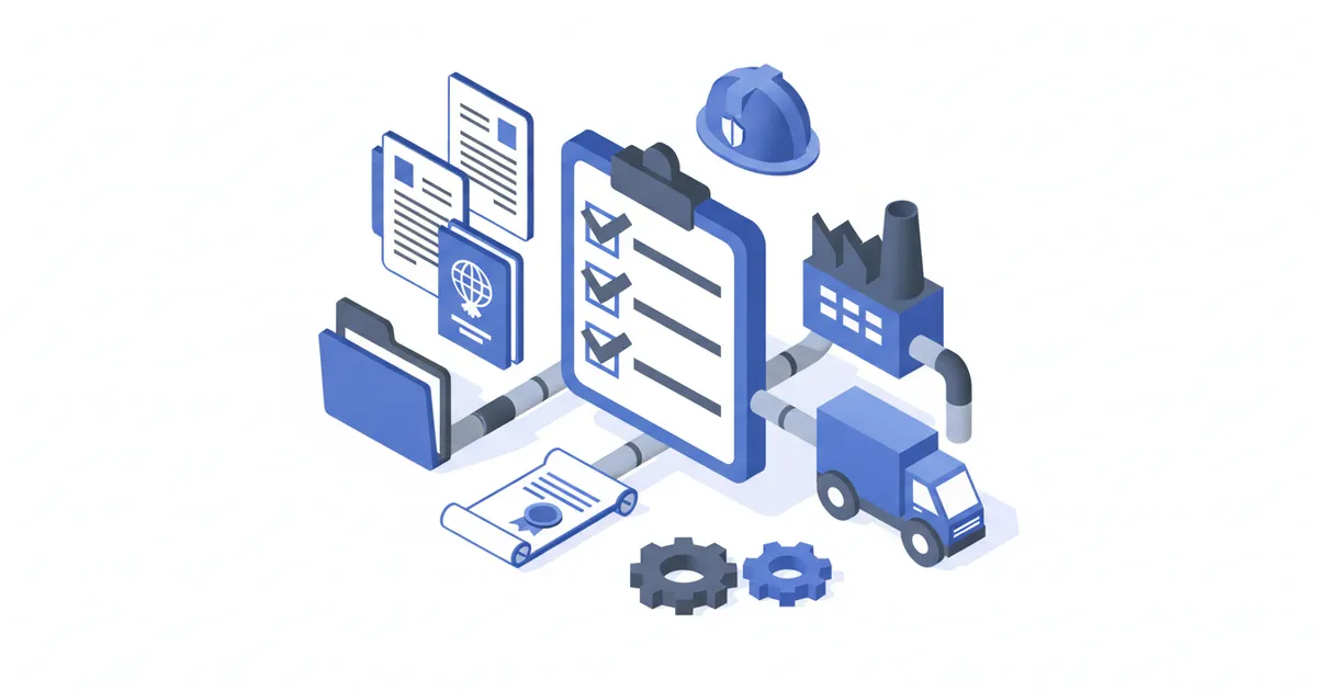 Checklist de documentos de movilidad internacional: validar