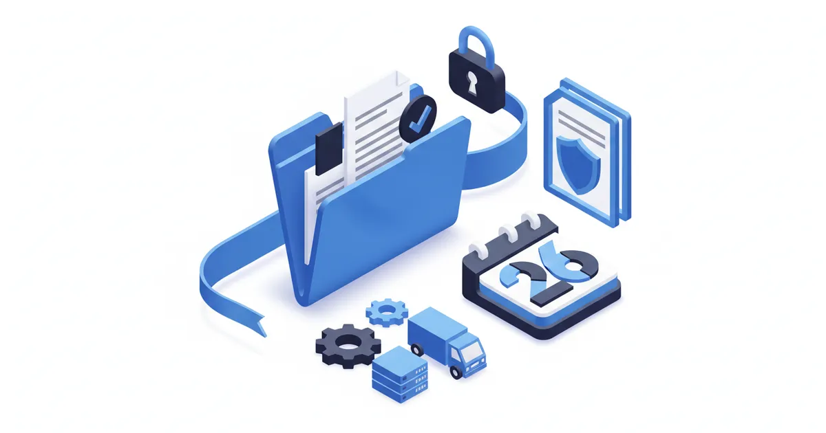 Illustration for Leasing de equipos: cumplimiento documental en 2026 — Cumplimiento