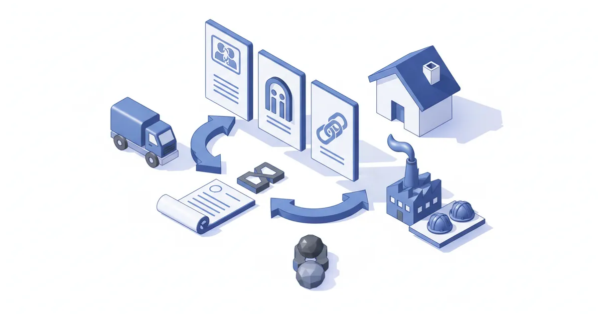 Illustration for Documentos para vender una casa: cruce de DNI, nota simple y certificado — Industria