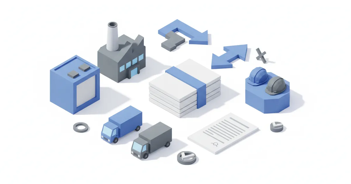 Illustration for Expediente laboral: documentos obligatorios y cruces por país — Industria