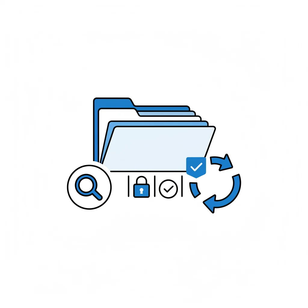 Illustration for GED et conformite reglementaire : guide de gestion documentaire — Automatisation