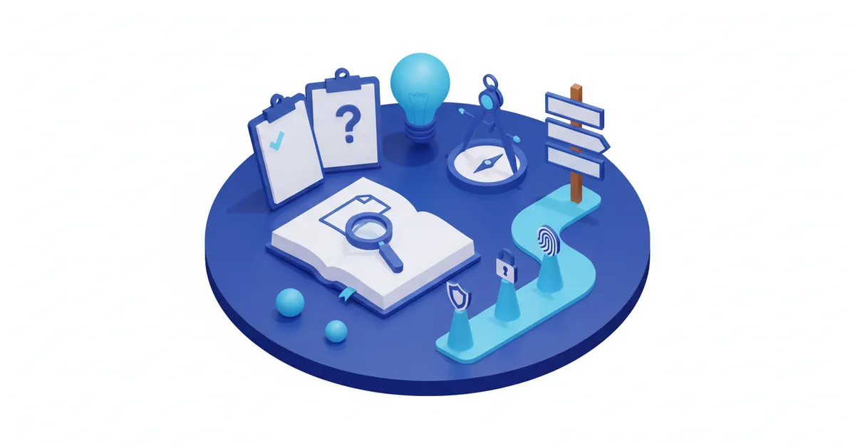 Illustration for Guia prático de verificação de documentos para empresas — Guia