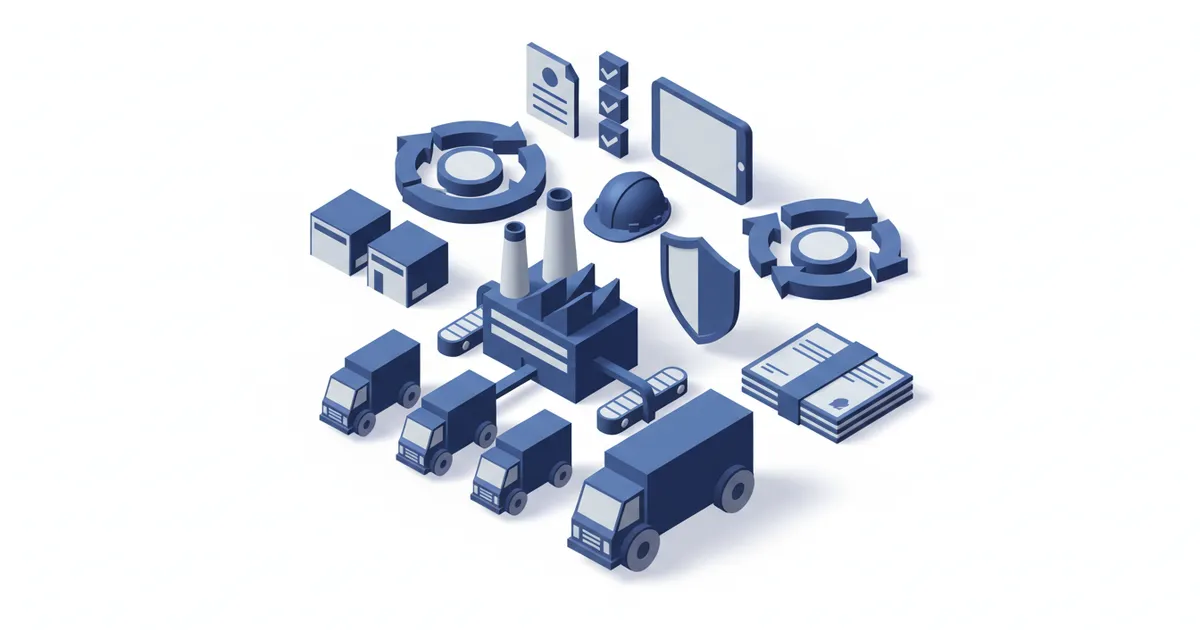 Illustration for HACCP, ISO 22000 e rastreabilidade: gestão documental em segurança alimentar — Indústria