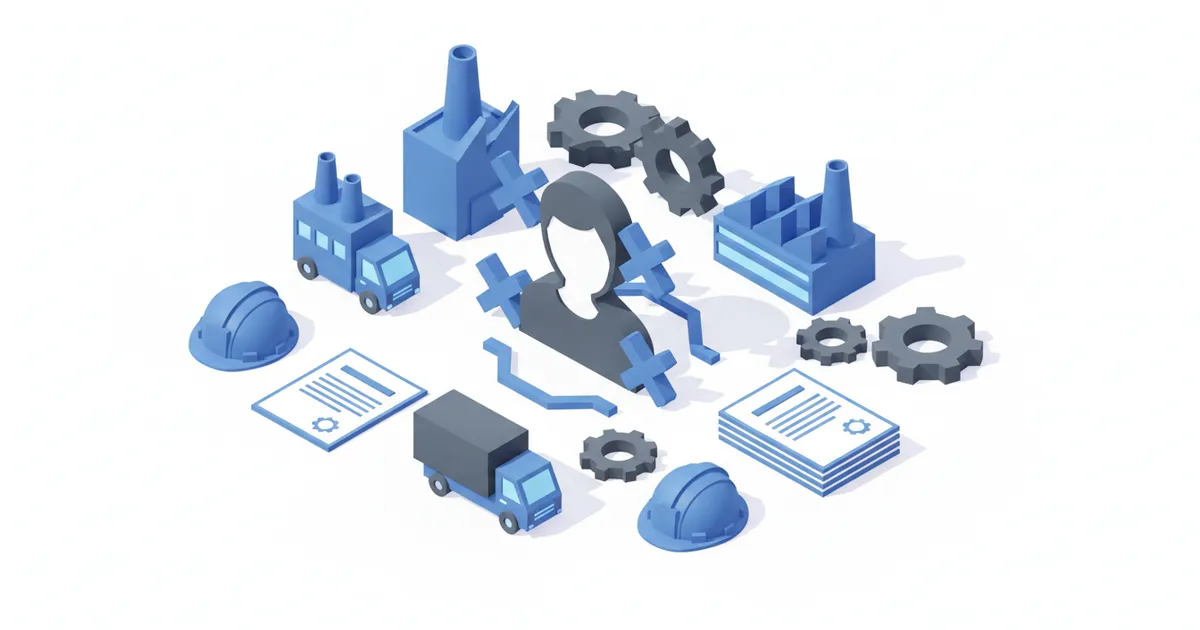 Illustration for Inspección del trabajo: cruces del expediente del trabajador — Industria