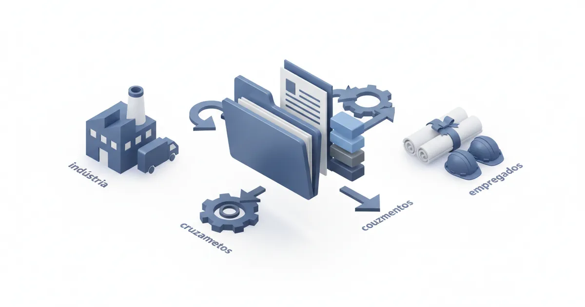 Illustration for Dossiê do empregado no Brasil: documentos e cruzamentos — Indústria