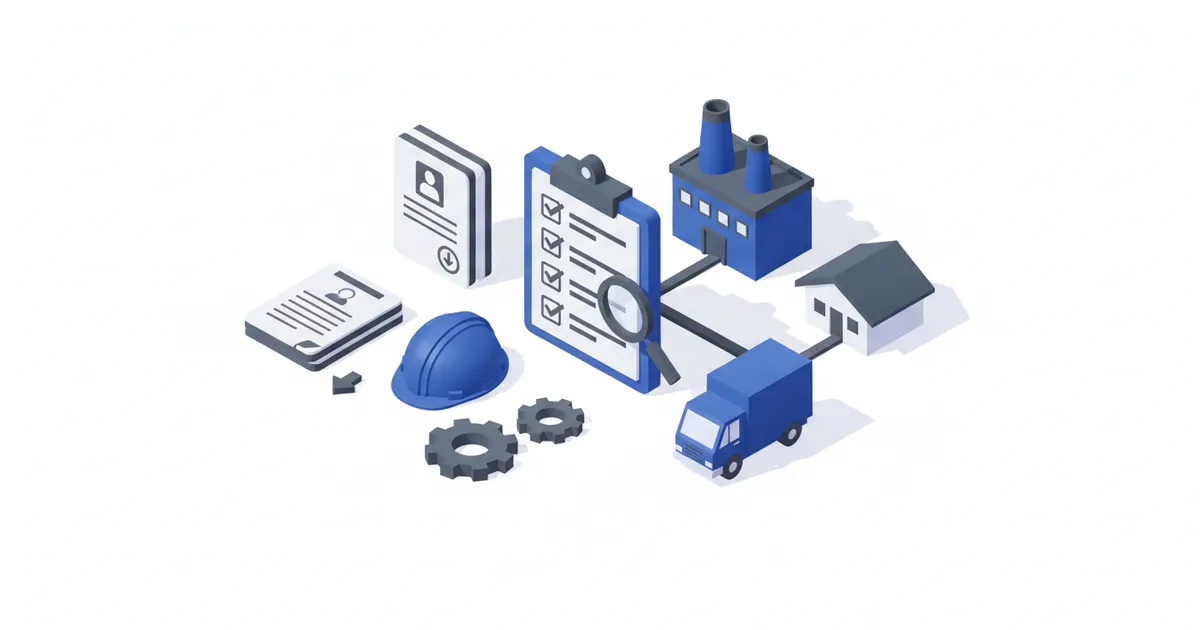 Illustration for Checkliste Unterlagen Neueinstellung: sammeln und prüfen — Branche