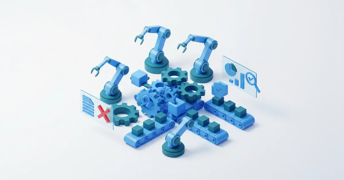 Illustration for Lieferantenrechnung prüfen: Betrug und Fehler erkennen — Automatisierung